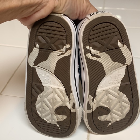 6T Converse slip on black unicorn sneakers - Picture 4 of 5